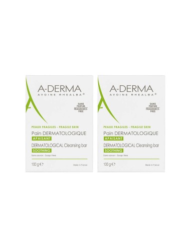 A-Derma Dermatological Bar Duo 2x100gr