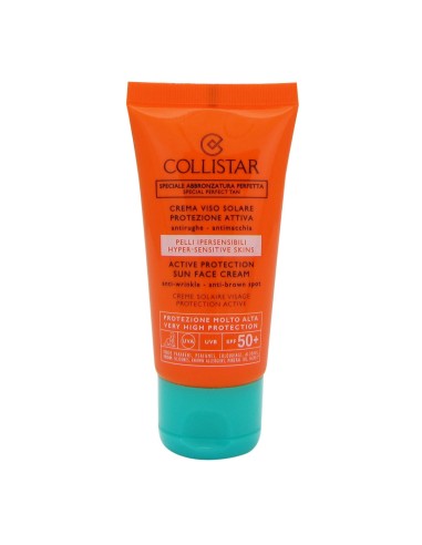 Collistar Special Perfect Tan Active Protection Sun Face Cream SPF50+ 50ml
