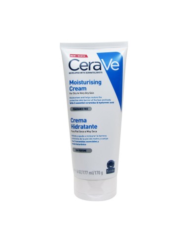 Cerave Dry and Very Dry Skin Moisturizing Cream 170ml