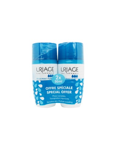 Uriage Pack Deodorant Tri Activ Roll-On 2x50ml