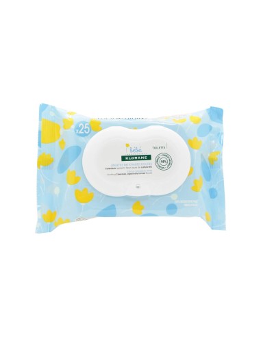 Klorane Baby Soft Cleaning Wipes x25