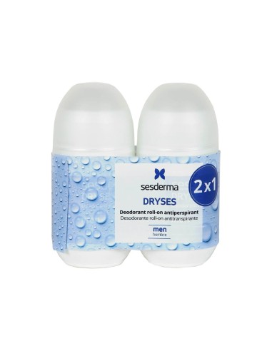 Sesderma Dryses Deodorant Antiperspirant Man 75mlx2