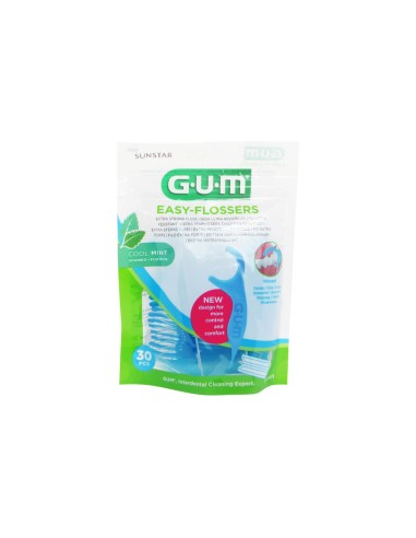 Gum Easy-Flossers Dental Floss Applicator X30