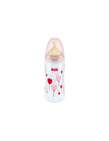 NUK First Choice Latex Temperature Indicator Bottle 6 + M L 300ml