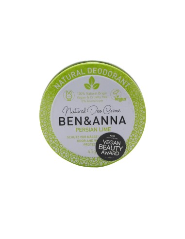 Ben Anna Natural Deodorant in Can Persian Lima 45g