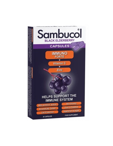 Sambucol Immuno Forte Capsules 30 Units