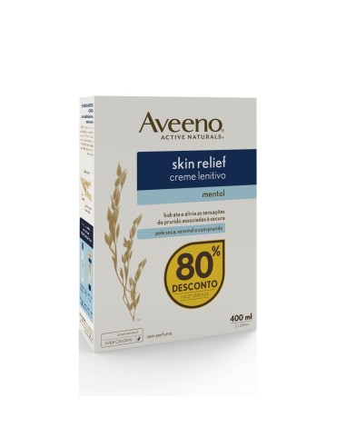 Aveeno Duo Skin Relief Menthol Soothing Cream 200ml
