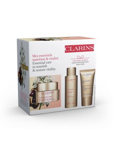 Clarins Essential care to nourish and restore vitality