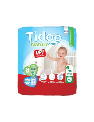 Tidoo Diapers Training 6XL (16-30Kg) 16 pcs