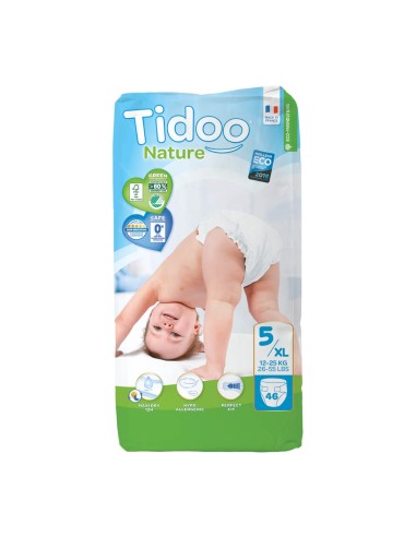 Tidoo Diapers 5XL (12-25Kg) 46 pcs