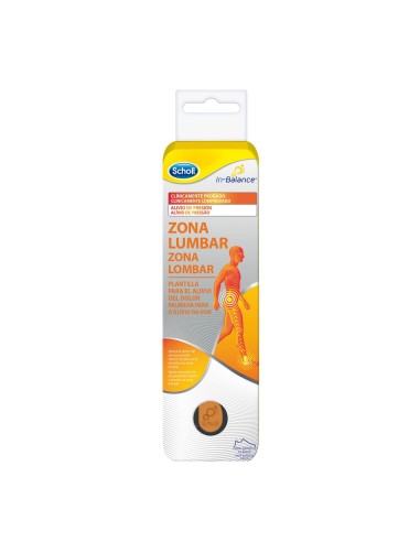 Scholl Lower Back Pain Relief Insoles Size S 2 Units