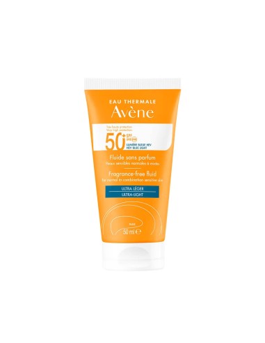 Avène Sun Fragrance-Free Fluid SPF50 50ml