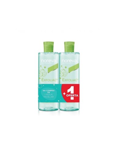 Noreva Exfoliac Duo Micellar Water Cleanser and Make up Remover 400ml