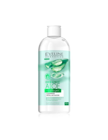 Eveline Cosmetics Organic Aloe and Collagen Micellar Water 400ml