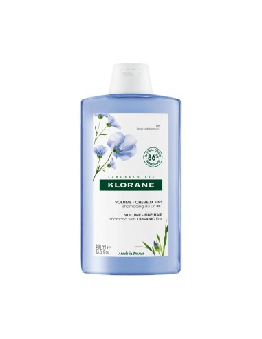Klorane Shampoo with Organic Flax 400ml