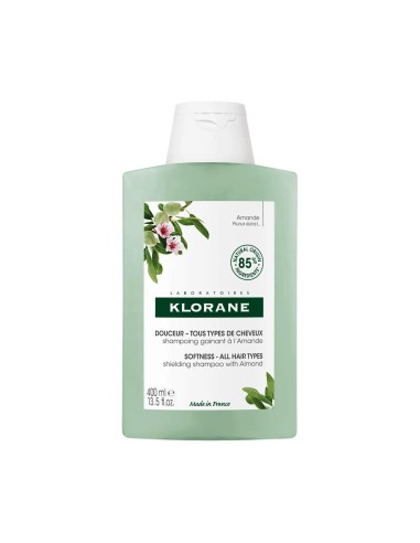 Klorane Shielding Shampoo with Almond 400ml