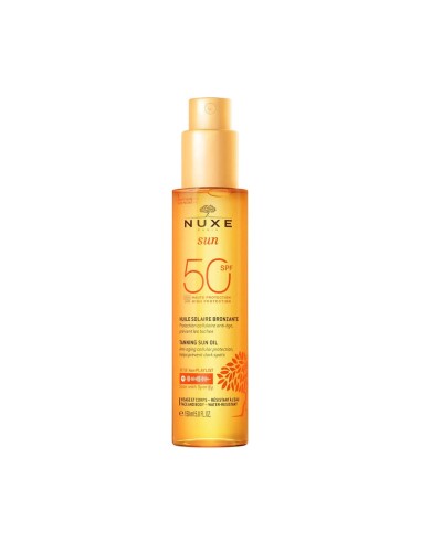 Nuxe Sun Tanning Sun Oil SPF50 150ml