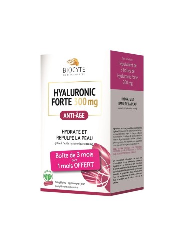 Biocyte Hyaluronic Forte 300mg 90 Capsules