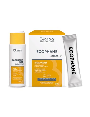 Ecophane Pack 30 Sachets and Fortifying Shampoo 200ml