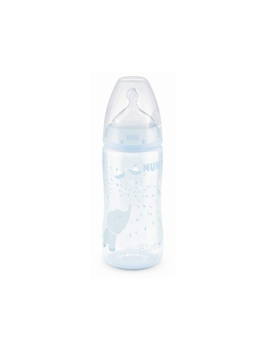 Nuk Blue Baby Bottle 300ml + Silicone M Teat