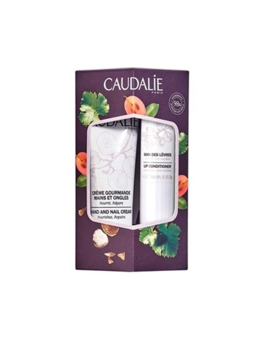 Caudalie Duo Pack Lip Stick Labial 4.5g + Hand & Nail Cream 30ml