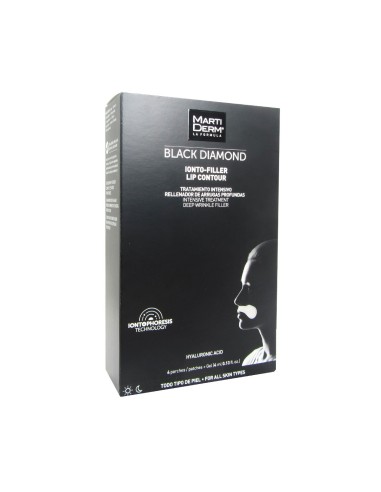 Martiderm Black Diamond Lip Contour Treatment 4Patches + Gel 4ml