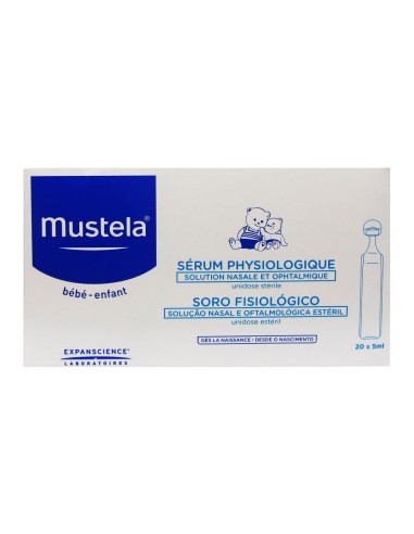 Mustela serum physiological monodoses 20x5ml
