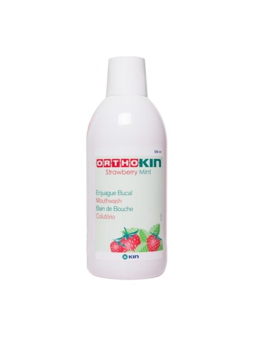 Kin Orthokin Mouthwash Strawberry Mint 500ml