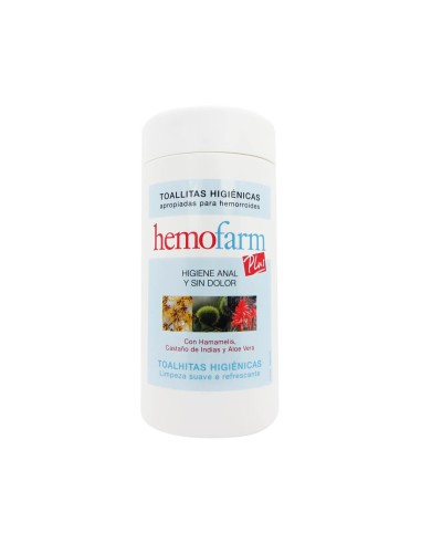 Hemofarm Plus Hygienic Wipes x60