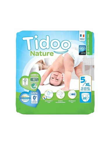Tidoo Diapers 5XL (12-25Kg) 22 pcs