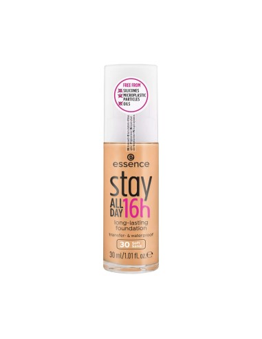 Essence Stay All Day 16h Long Lasting Foundation 10 Soft Beige 30ml