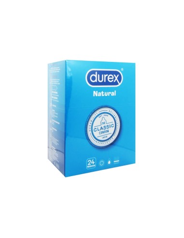Durex Natural Plus Condoms 24 Units