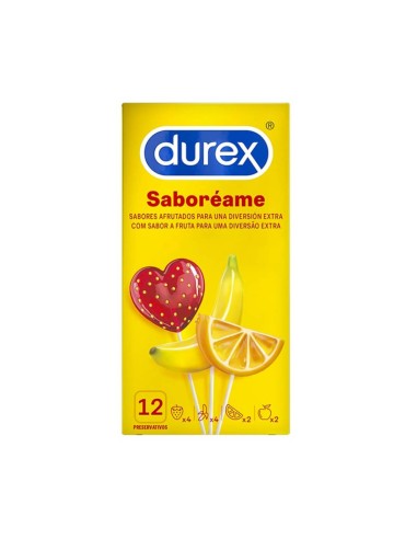 Durex Saboréame Fruit Flavour Condoms 12 Units