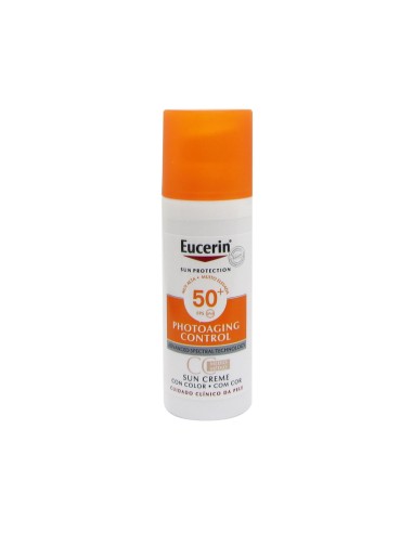 Eucerin Sun Photoaging Control Tinted Anti-Aging Sun Gel-Cream Medium SPF50 50ml