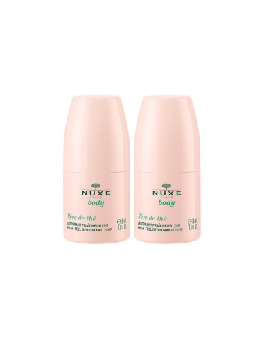 Nuxe Body Pack Rêve de Thé refreshing deodorizing 50gx2