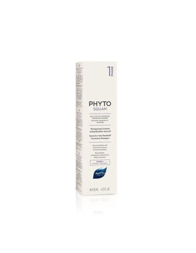 Phyto Phytosquam Intense Exfoliating Treatment Shampoo 125ml