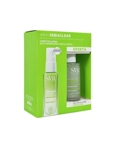 SVR Pack Sebiaclear Serum and Micellar Water