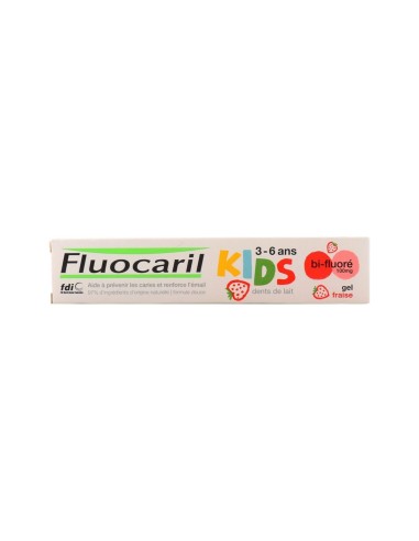 Fluocaril Kids Toothpaste Strawberry 0-6 years 50ml
