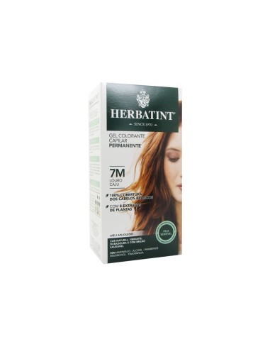 Herbatint Permanent Hair Color Gel 7M Cashew Blonde 150ml