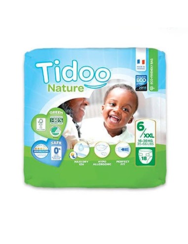 Tidoo Diapers 6XXL (16-30Kg) 18 pcs