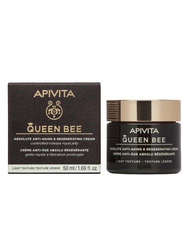 Apivita Queen Bee Absolute Anti-Aging and Regenerating Cream Light Texture 50ml