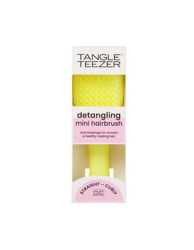 Tangle Teezer Mini Wet Detangler Hyper Yellow