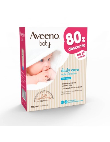 Aveeno Duo Baby Daily Care Moisturizing Lotion 150ml