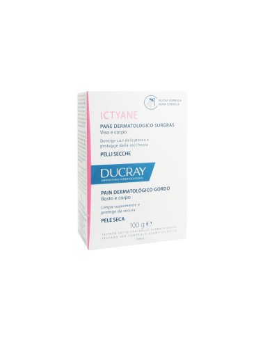 Ducray Ictyane Extra-Rich Dermatological Soap 100gr