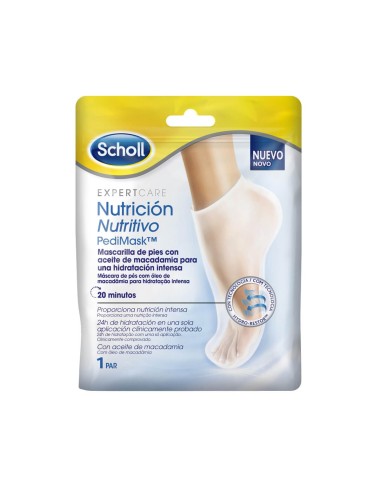 Scholl Nutrition Feet Mask 1 Pair