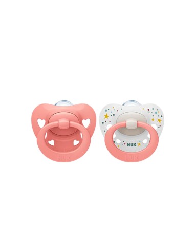 NUK Limited Edition Silicone Soother 0-6m x2