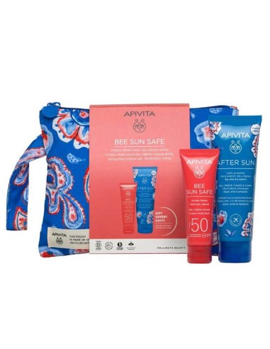 Apivita Pack Bee Sun Safe Hydra Fresh Face Gel-Cream SPF50