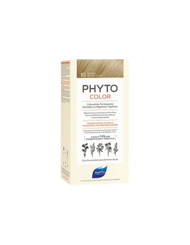 Phyto Color Permanent Coloring with Vegetable Pigments 10 Extra Light Blond